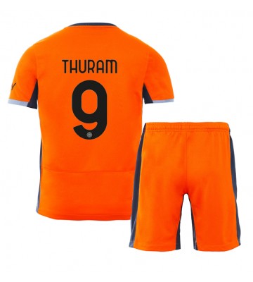 Inter Milan Marcus Thuram #9 Tredje trøje Børn 2023-24 Kort ærmer (+ korte bukser)